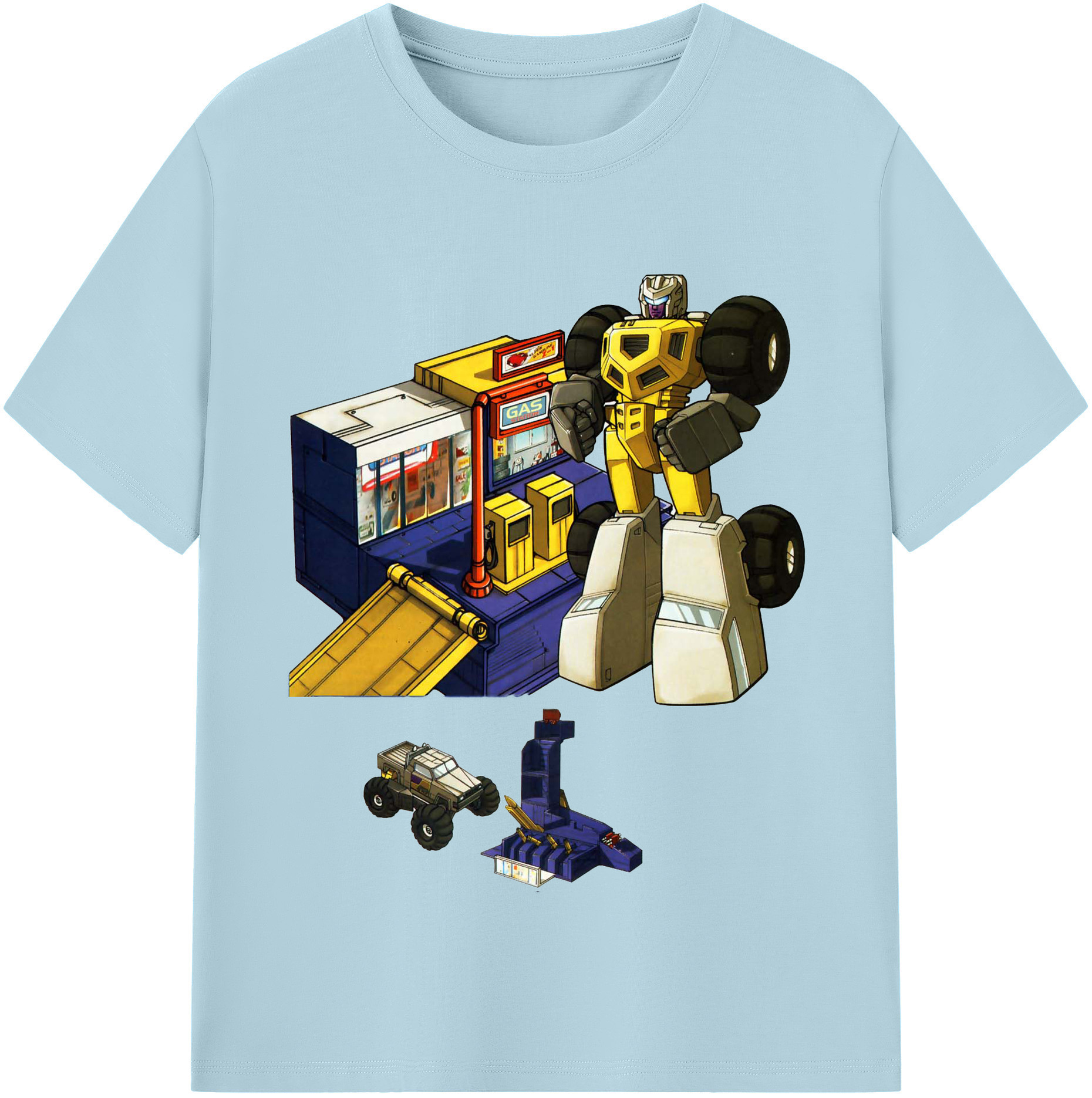 （画像用）  綿100％半袖Tシャツ（フロントプリント）